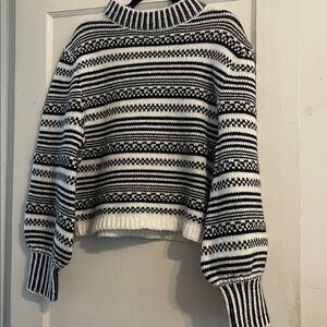 Chic Striped Women's Sweater